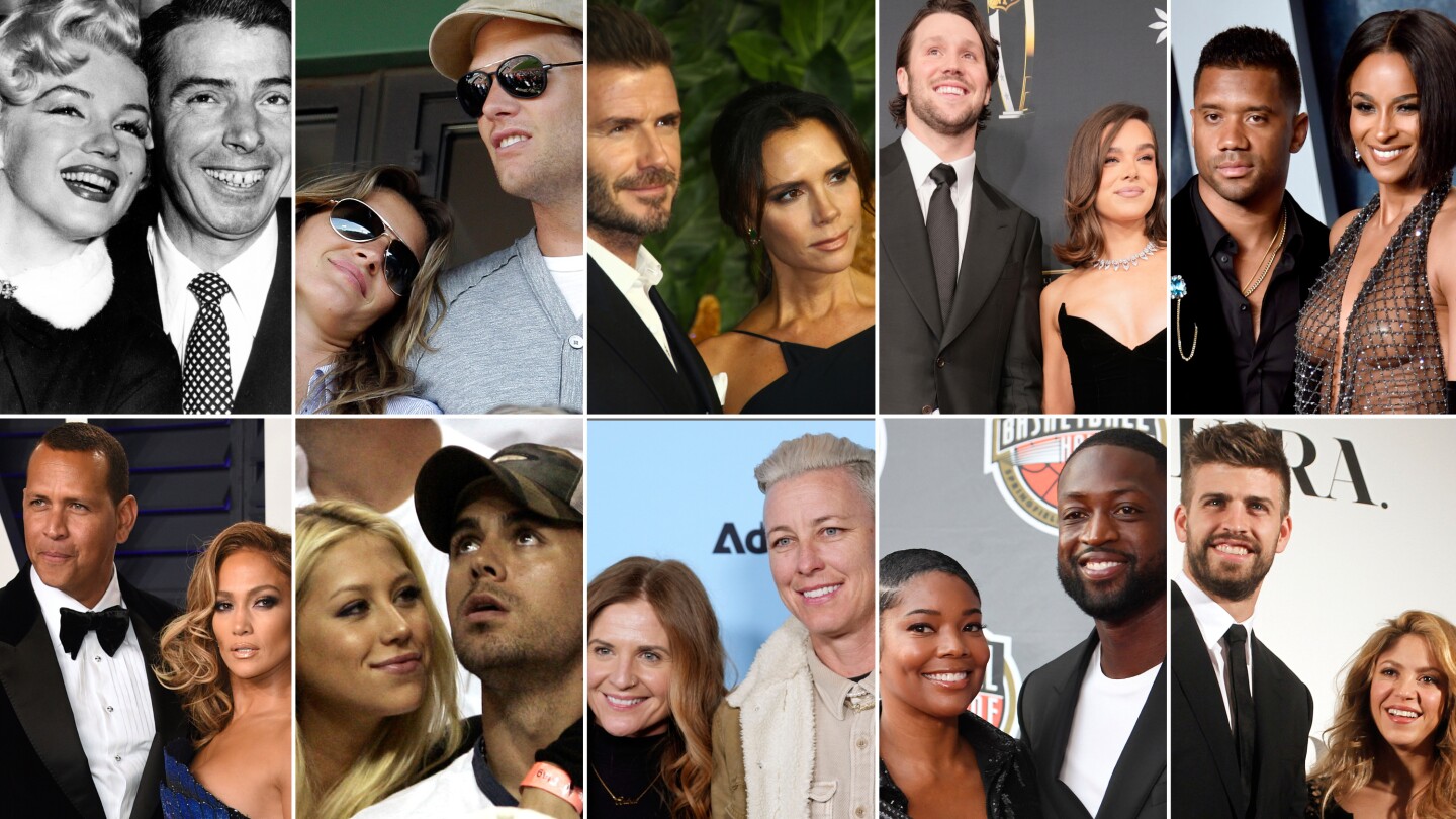 Taylor Swift and Travis Kelce join other athlete-celebrity couples to hear wedding bells