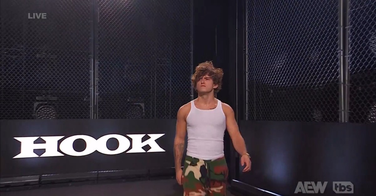 HOOK makes quite an entrance in his return to AEW