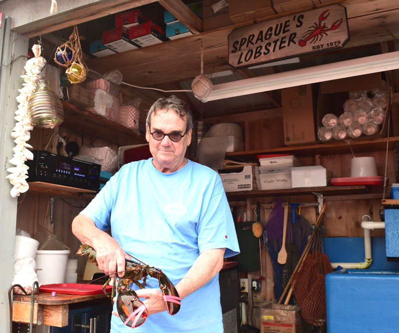 Sprague’s Lobster Owner Celebrates 50 Years in the Seafood Business
