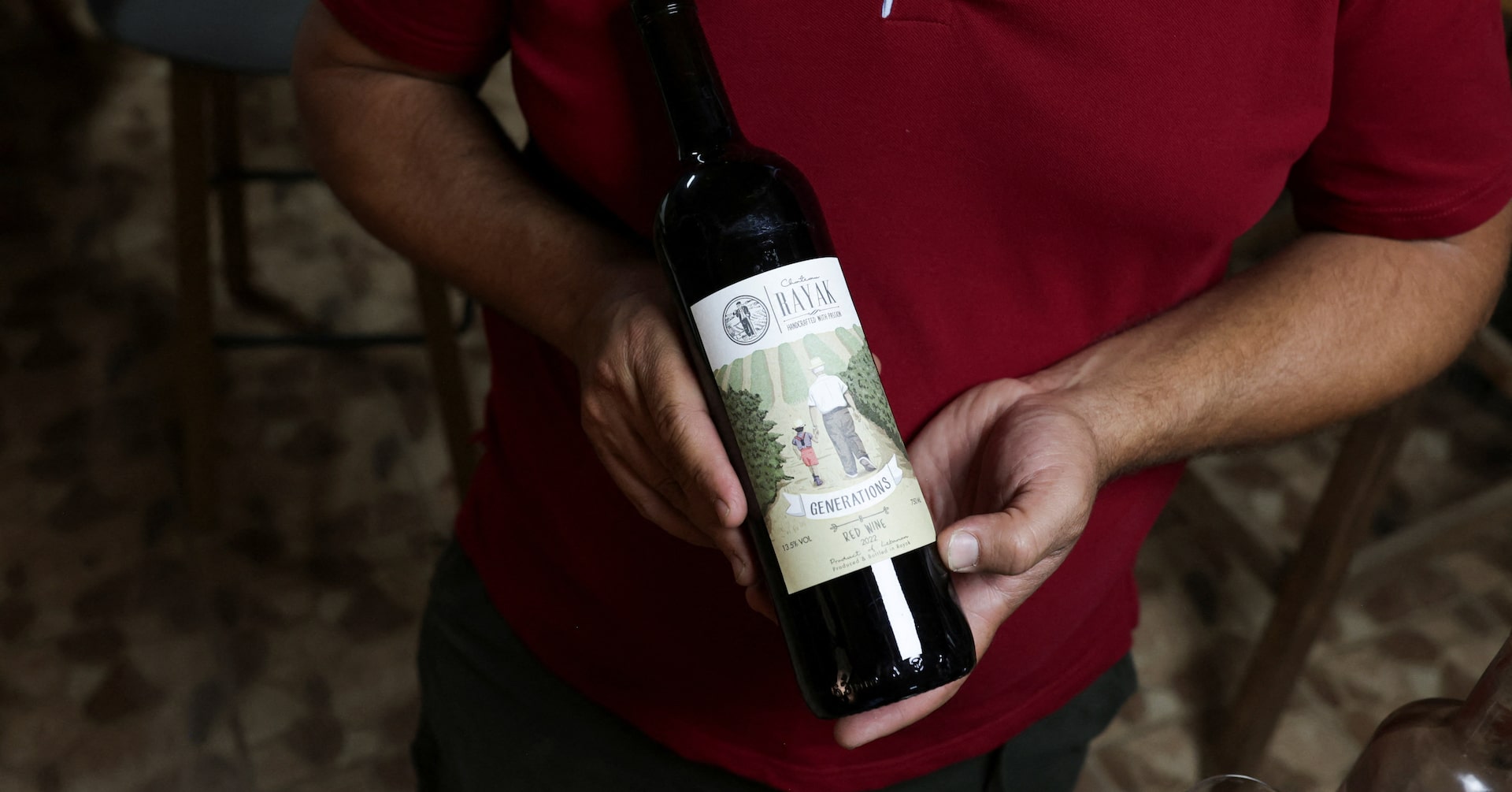 Lebanese winemaker strains to keep business alive through war and drought
